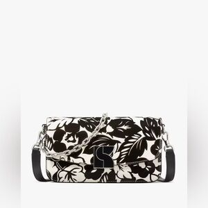 Kate Spade Dakota Tropical Foliage Patent Leather Small Crossbody NWT